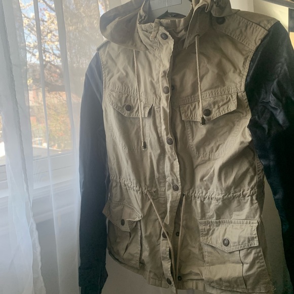 Leather/cargo jacket - Picture 9 of 12